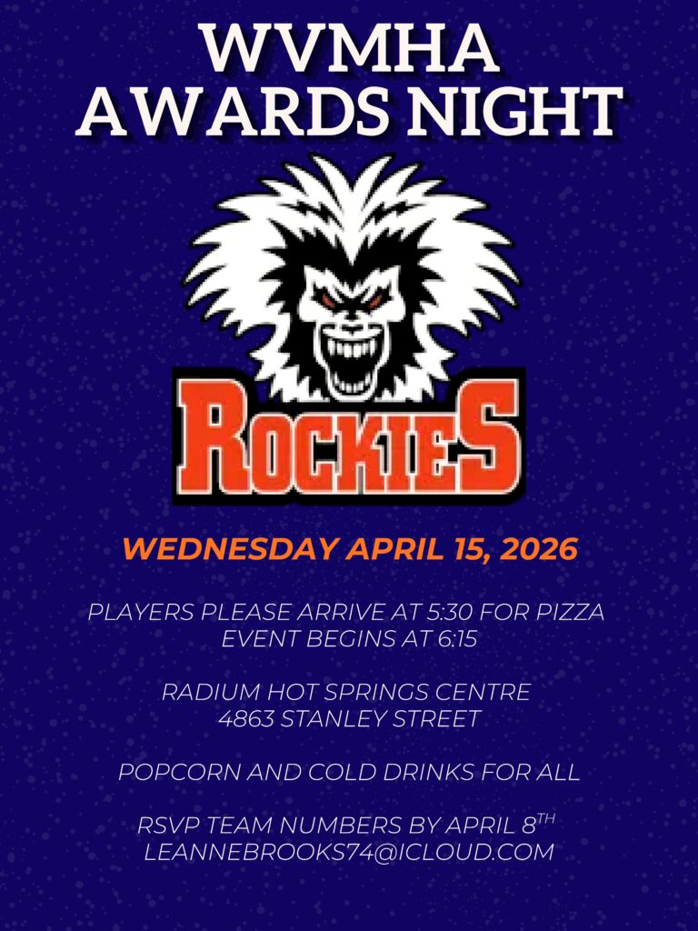 WVMHA Awards Poster